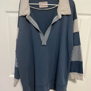 NWOT We The Free Clean Prep Polo